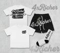 4xRicher “Rich Forever” Black & Silver
