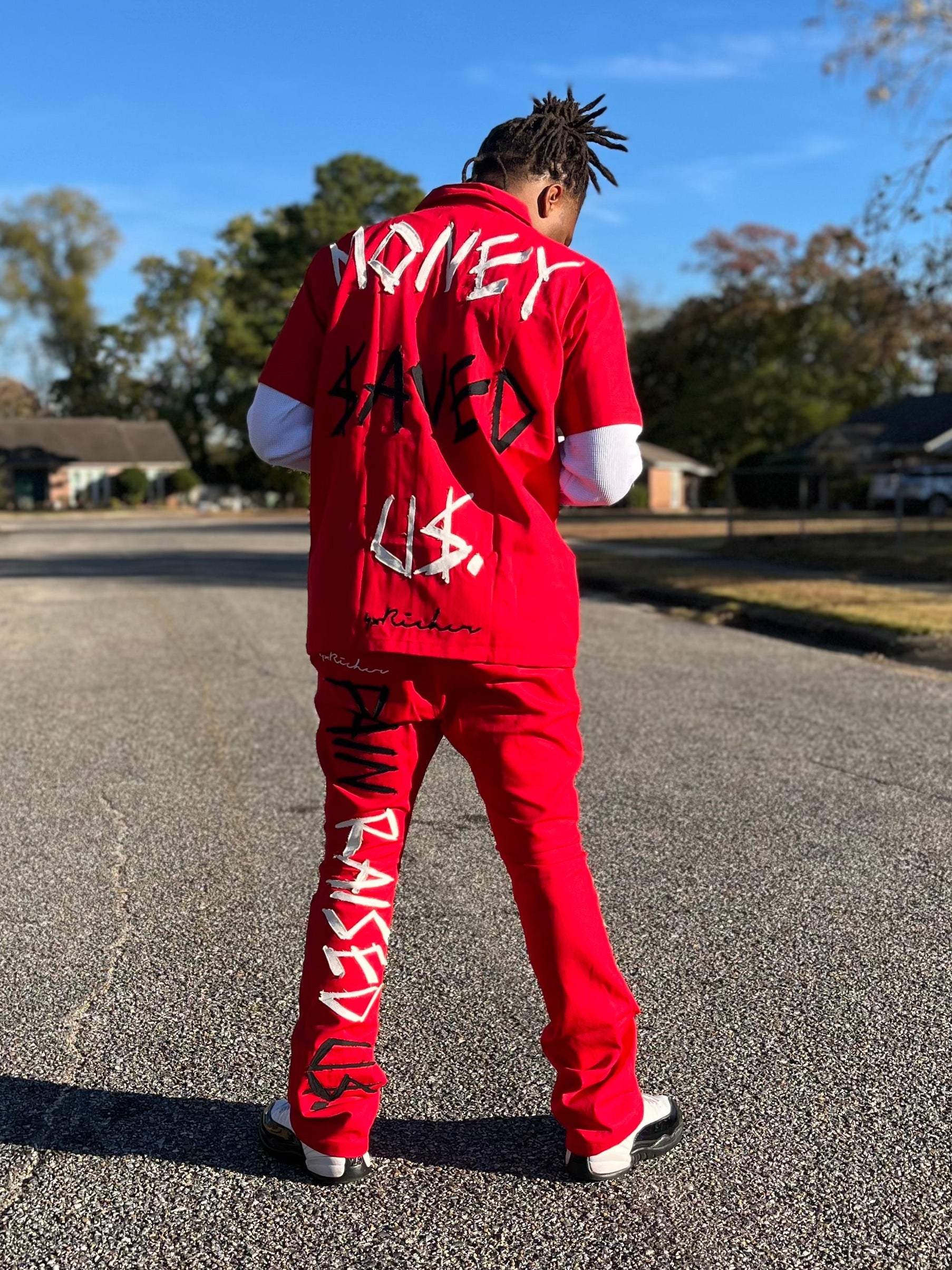 MONEY $AVED U$ (Red)